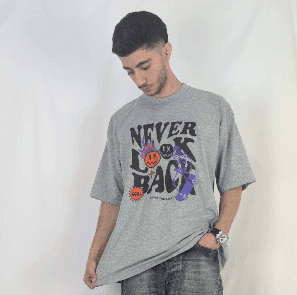 تیشرت never look back